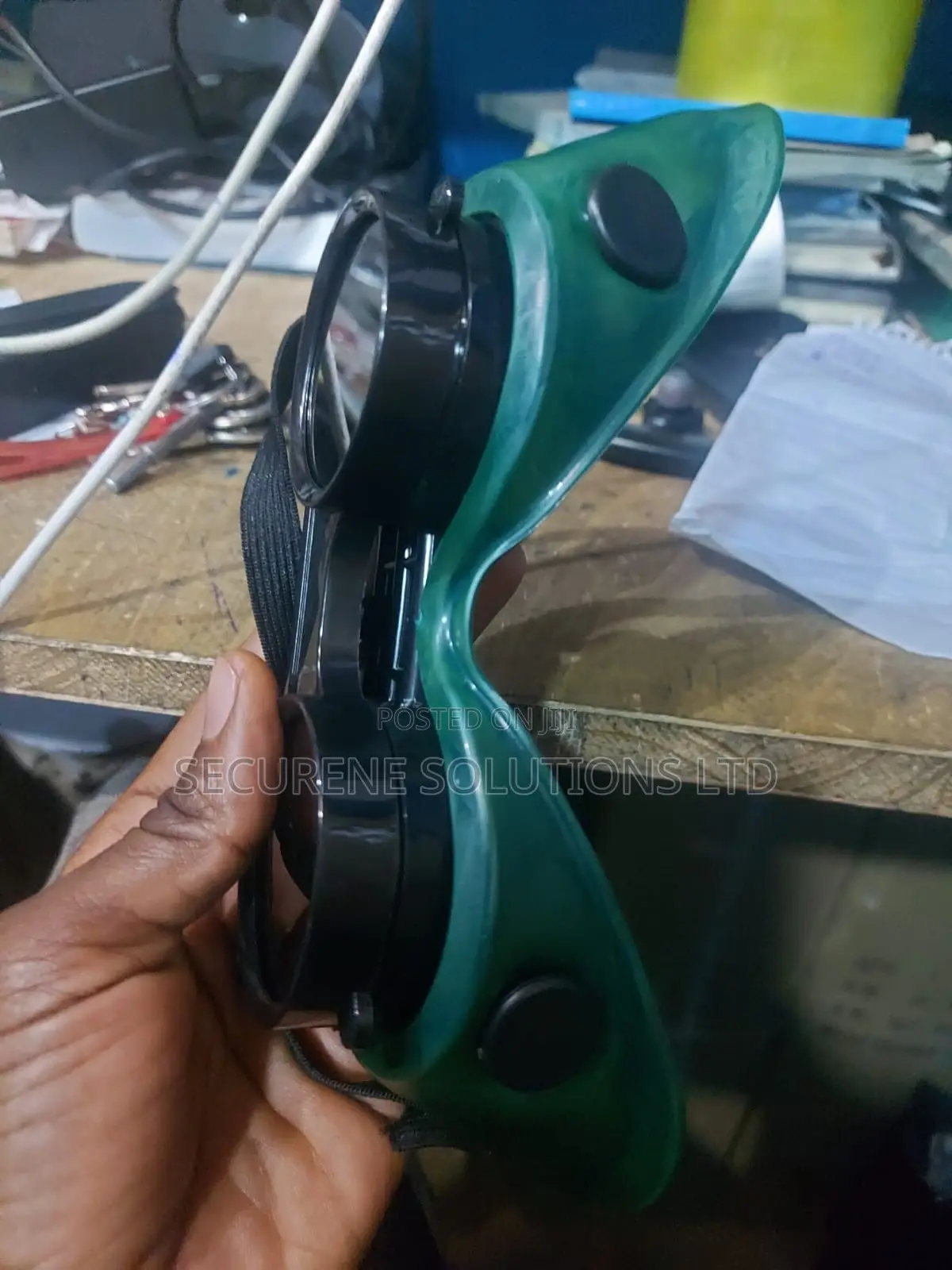 Pair of Industrial Welding Goggles