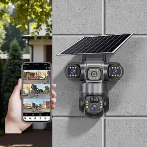Outdoor Security From 20mp Ultra Hd 4g Ptz Triple Lens Solar Camera