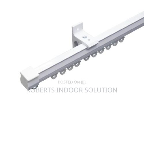 Sleek Single Curtain Rails - main view