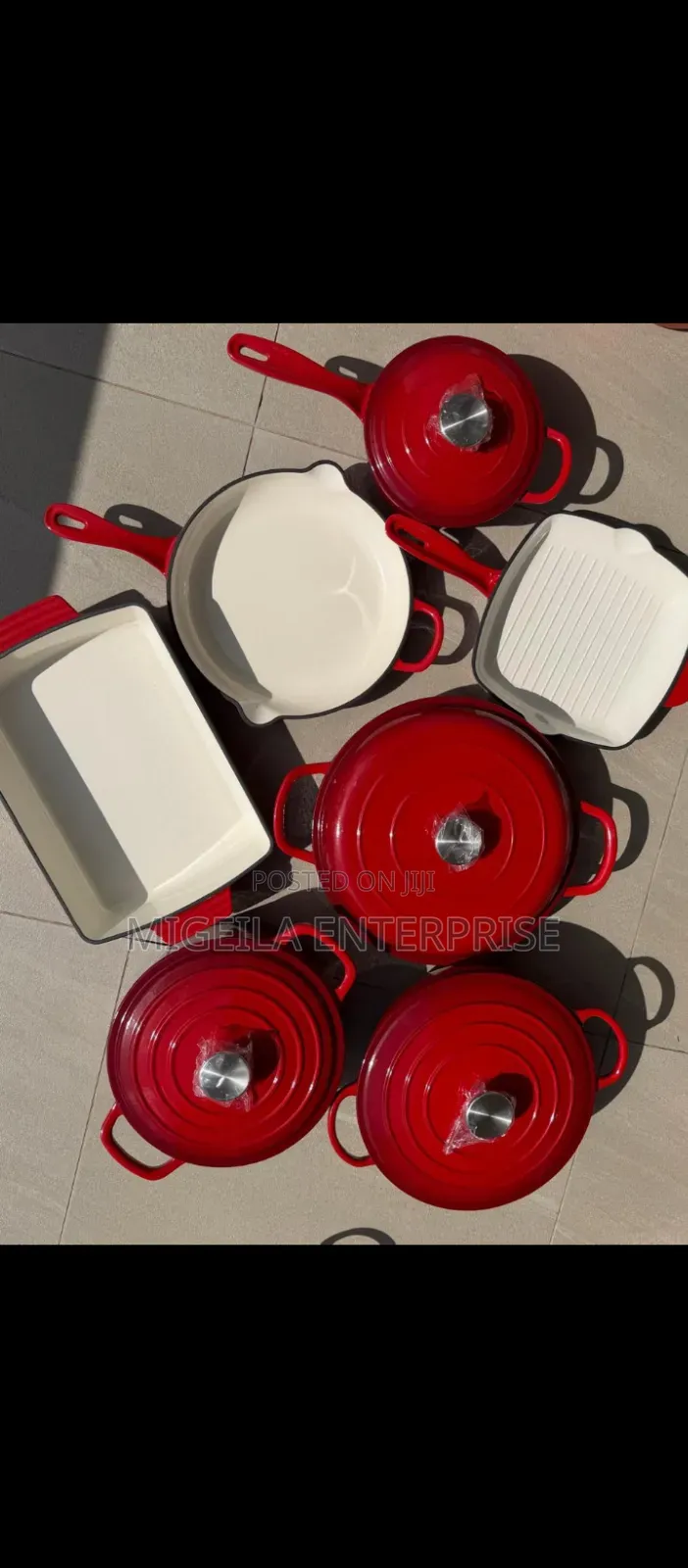 Cast Iron Cookware Set