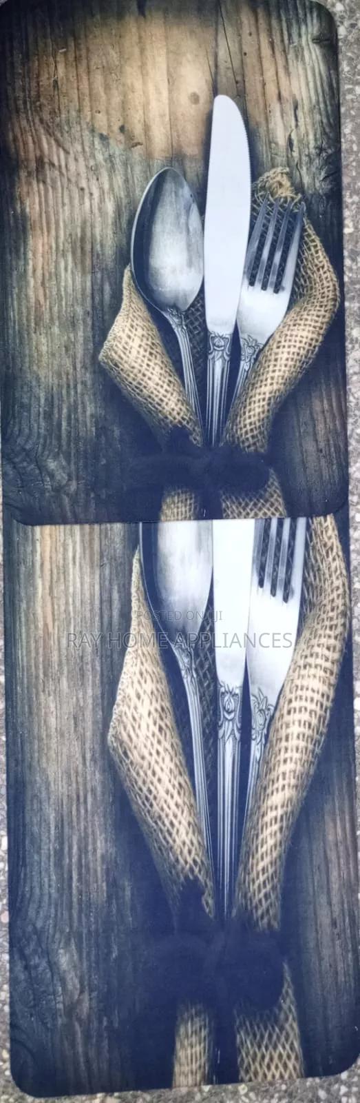 Antislip Heavy Kitchen Mats Big Size -120 by 40cm, Size -60 by 40cm - thumbnail 3