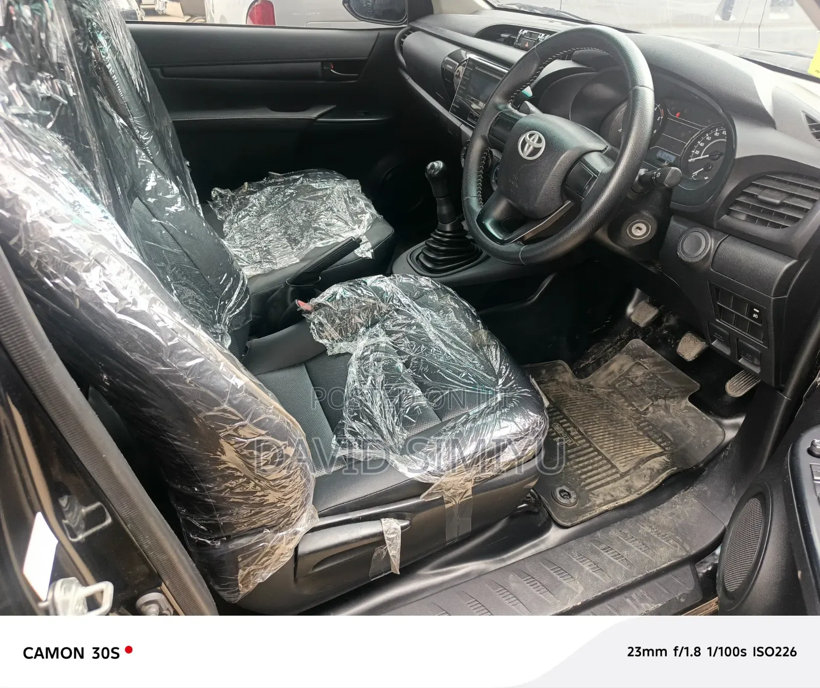 Toyota Hilux 2019 Black