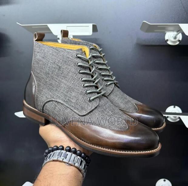 Grey John Foster Boots