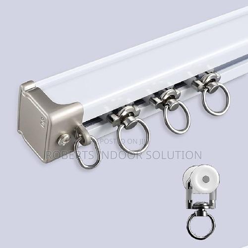 Heavy Duty I-Beam Single Curtain Track Kit for Home Office