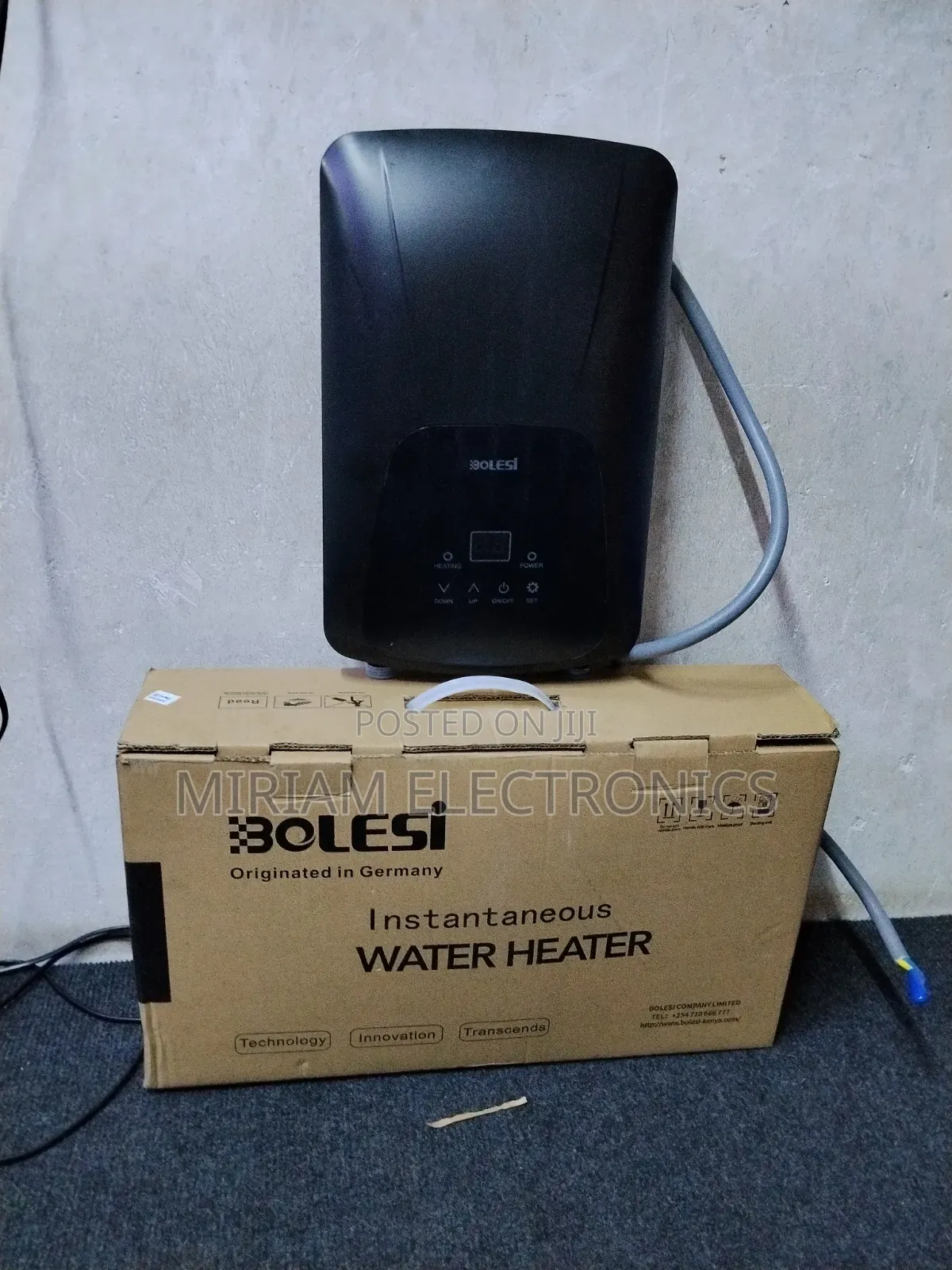 Bolesi Sl-X6-70st Instant Heated Water Heater (Model With Booster Pump