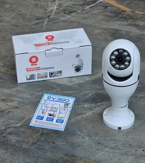 Smart Bulb CCTV Camera Wireless PTZ Security Camera for Home