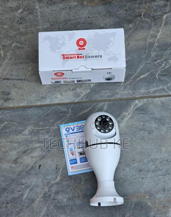 E27 Bulb Security Camera With Phone Monitoring and Motion Detection