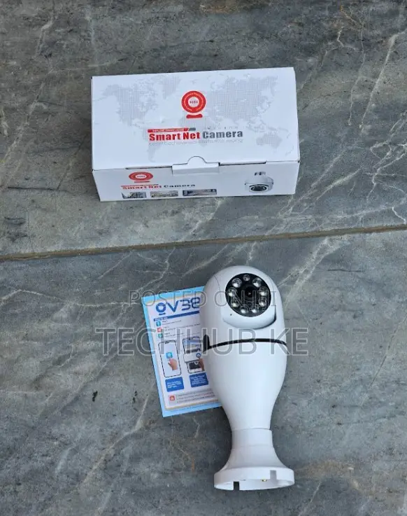 E27 Bulb Security Camera With Phone Monitoring and Motion Detection