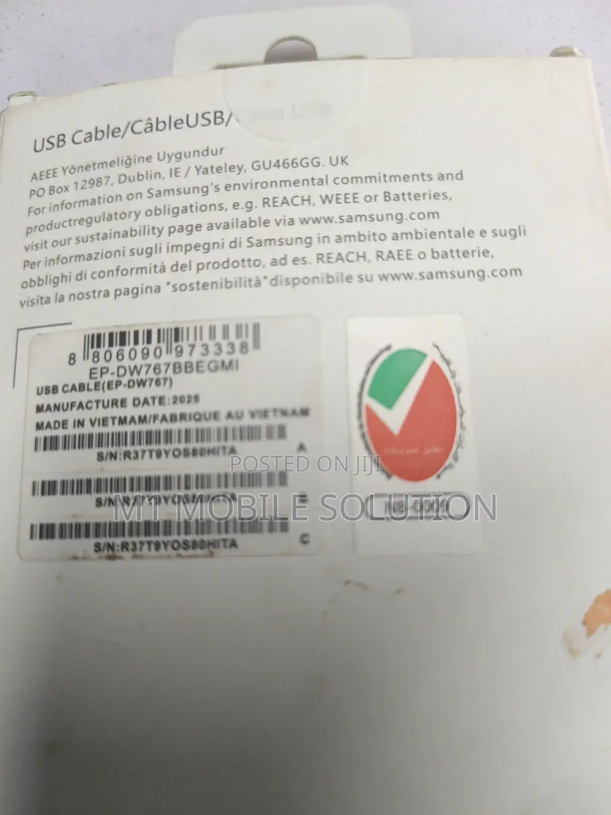 Samsung Usb-C Ton Usb-C Cable