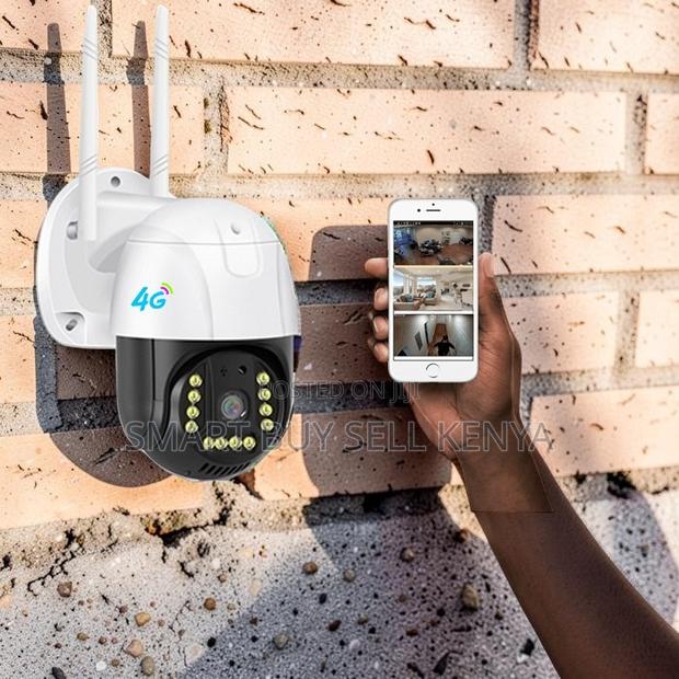 Remote Control 4g PTZ Rotating Electric Outdoor Indoor Security Camera