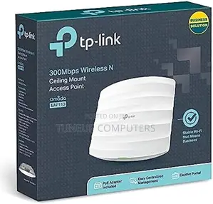 Tp-Link 300mbps Wireless N Ceiling Mount Access Point - Tl-Eap110