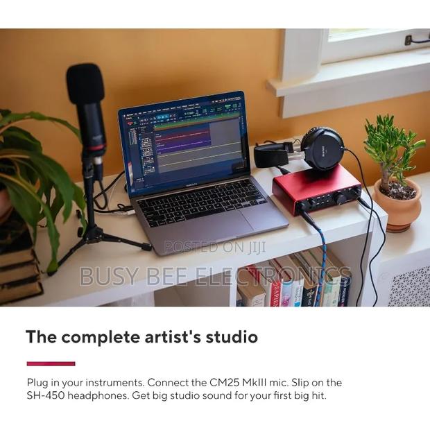 Professional 2i2 Studio 4th Gen Usb Audio Interface Bundle - thumbnail 3