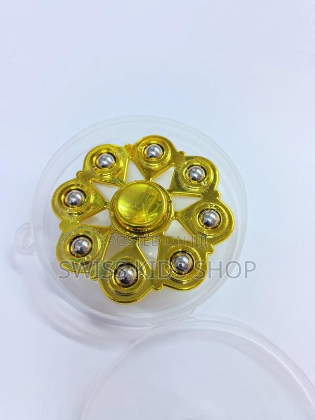 Metallic Fidget Spinner - main view