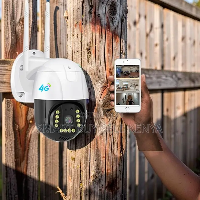 Full Hd 4g PTZ Rotating Electric Outdoor and Indoor Security Camera