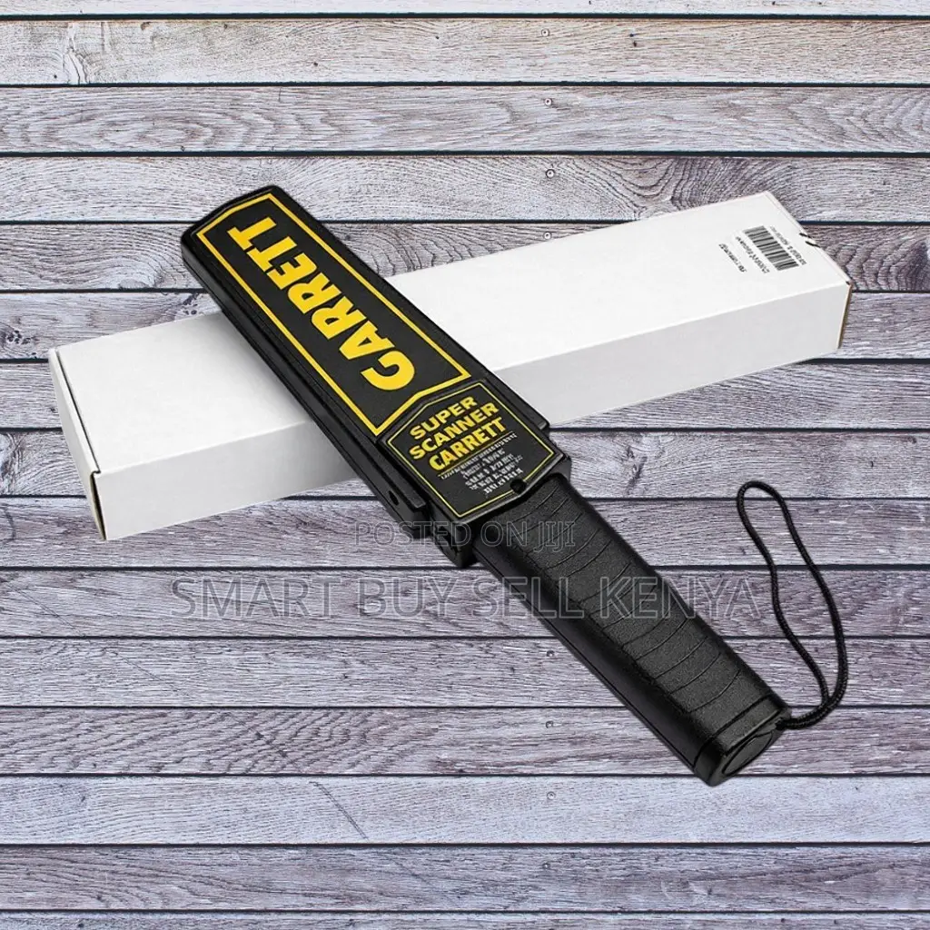 Security Checks Garret Super Scanner Hand- Held Metal Detector Scanner