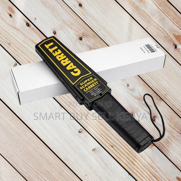 Vibrating Alarm Mode Garret Super Scanner Metal Detector Scanner