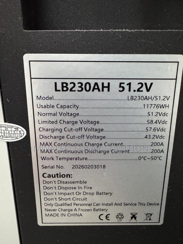 12kwh 230ah 51.2v Lithium Battery Hepu - thumbnail 2