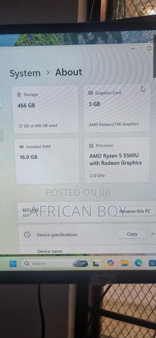 Desktop Computer 16GB AMD Ryzen 5 SSD 256GB - thumbnail 4
