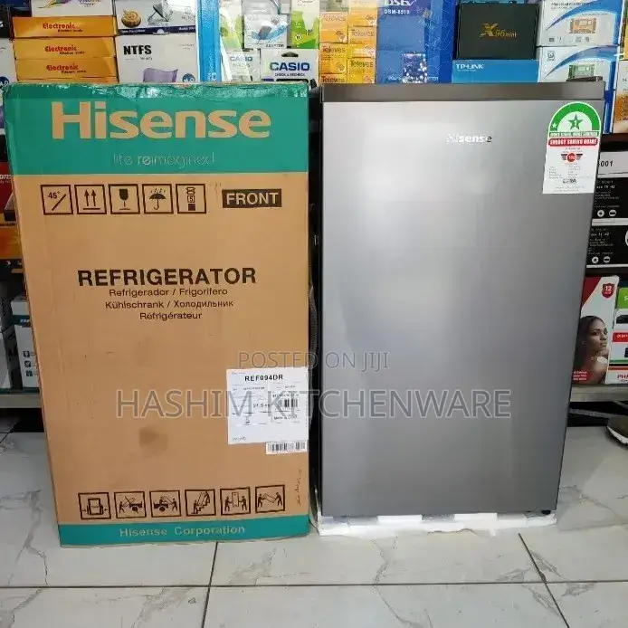Hisense 94litres Single Door Fridge.