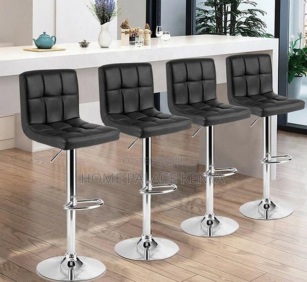 Counter Chair: Adjustable Padded Seat With Backrestst - thumbnail 3