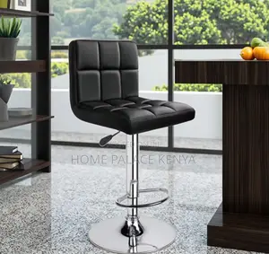Counter Chair: Adjustable Padded Seat With Backrestst