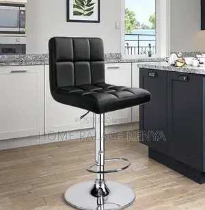 Counter Chair: Adjustable Padded Seat With Backrestst