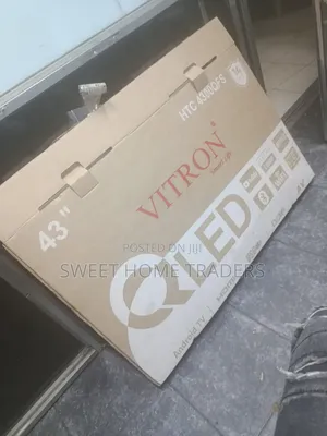 Qled Flameless Vitron Tv 43 Inches