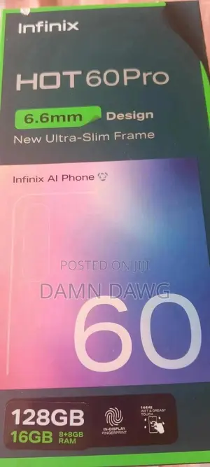 Infinix Hot 60 Pro 128 GB Black