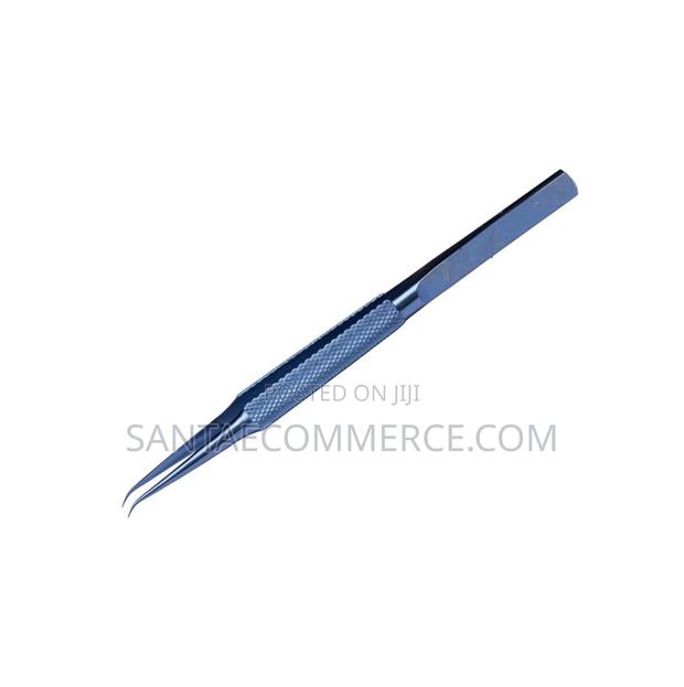 Precision Curved Titanium Alloy Tweezer - main view