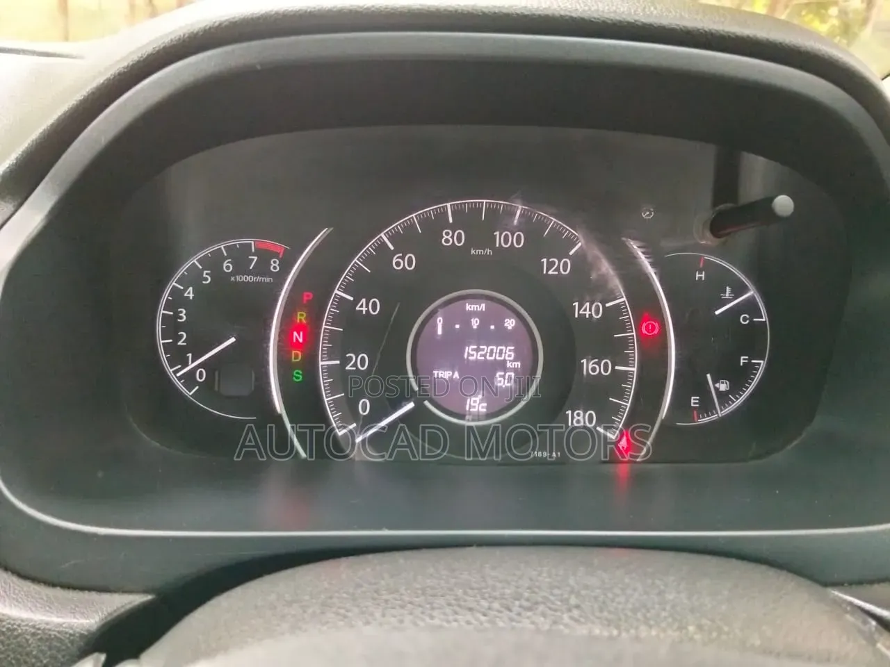 Honda CR-V 2012 Black