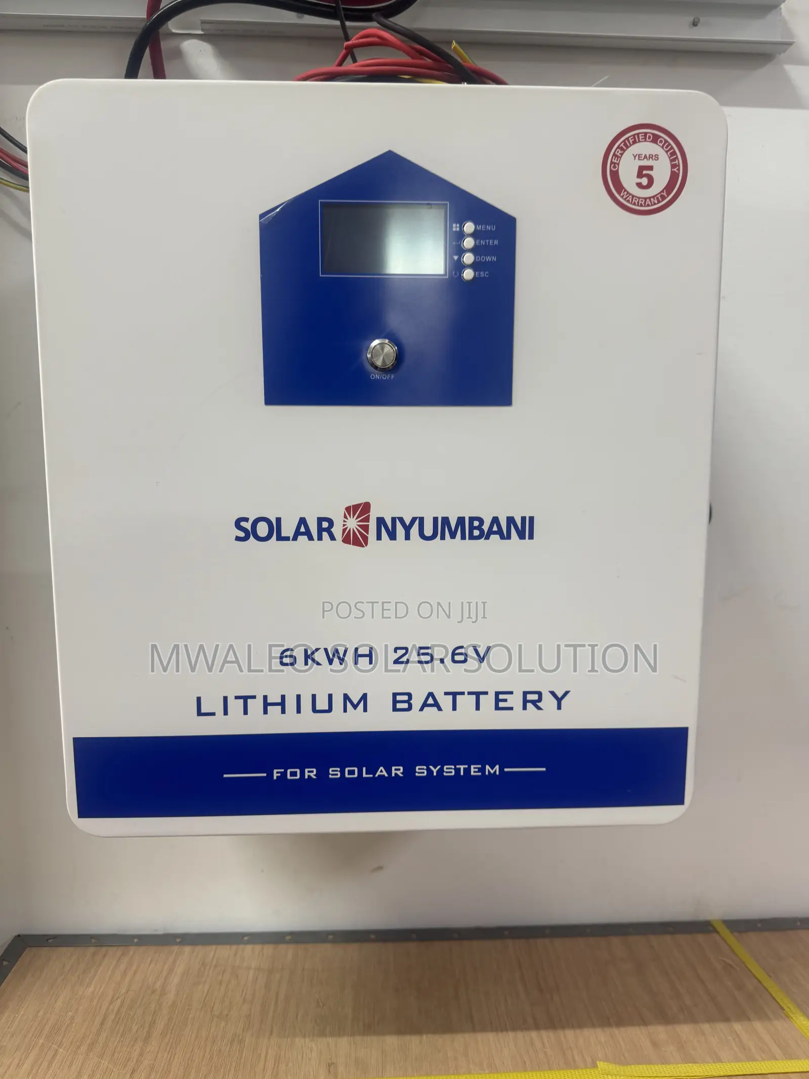 6kwh 25.6 Lithium Battery