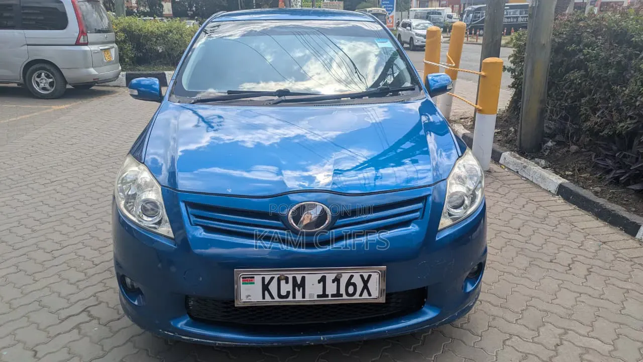 Toyota Auris 2010 Blue