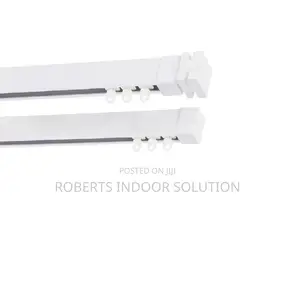 Heavy-Duty Double Curtain Rail System
