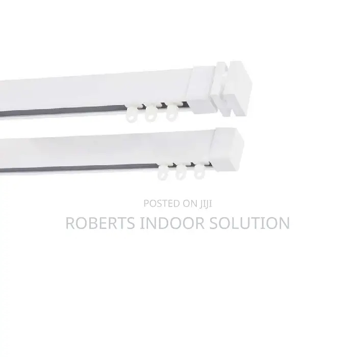 Heavy-Duty Double Curtain Rail System