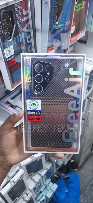 Carbon Fiber Tribal Case Designed for the Samsung Galaxy S23 Ultra