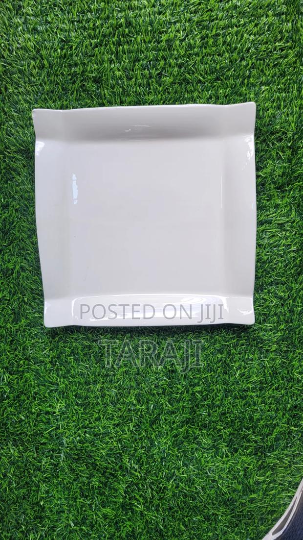 Premium Minimalist Square Ceramic Plates