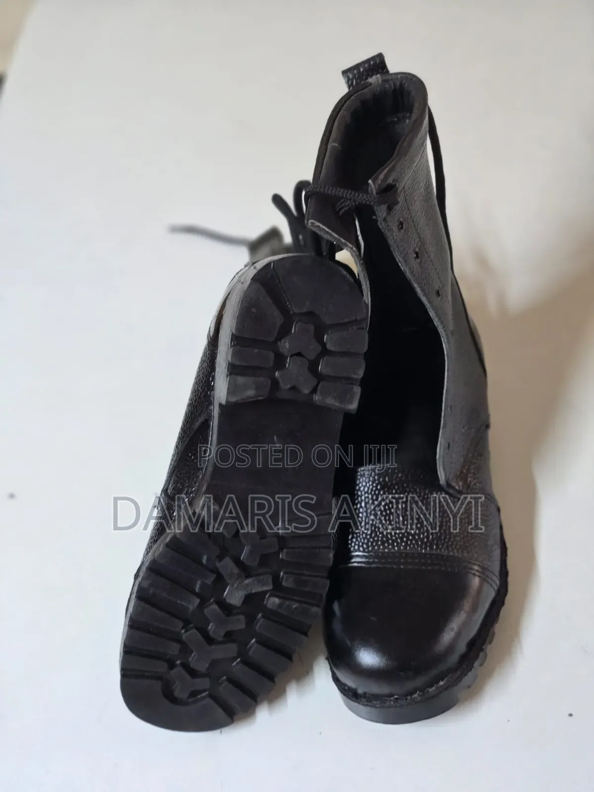 Security Leather Boots