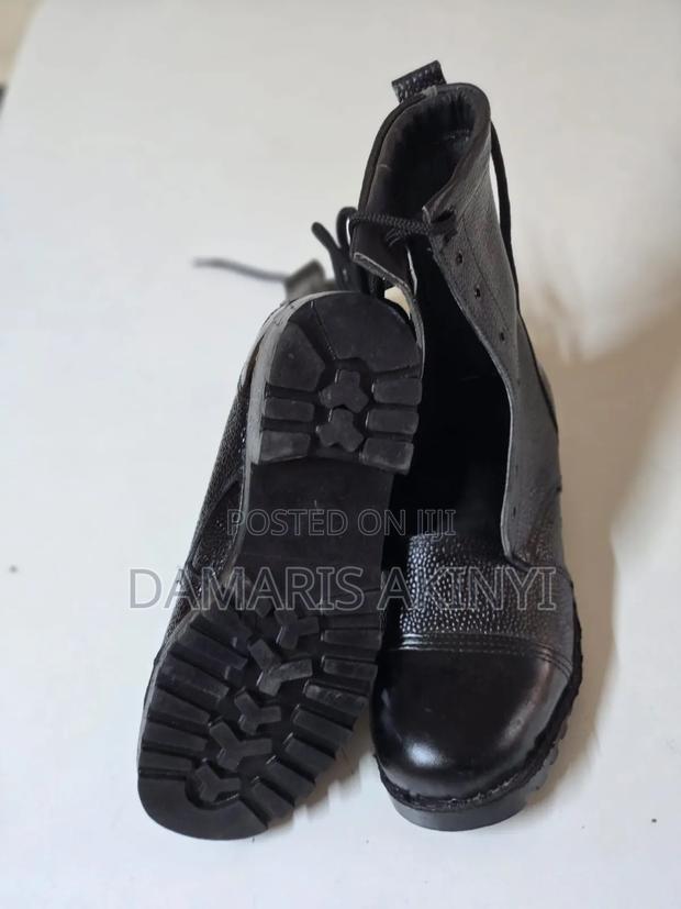 Security Leather Boots