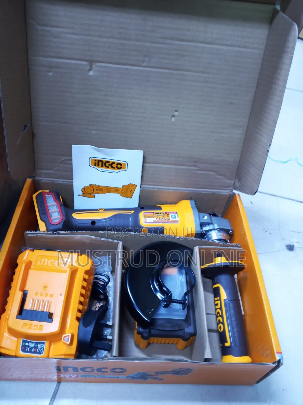 Cordless Angle Grinder