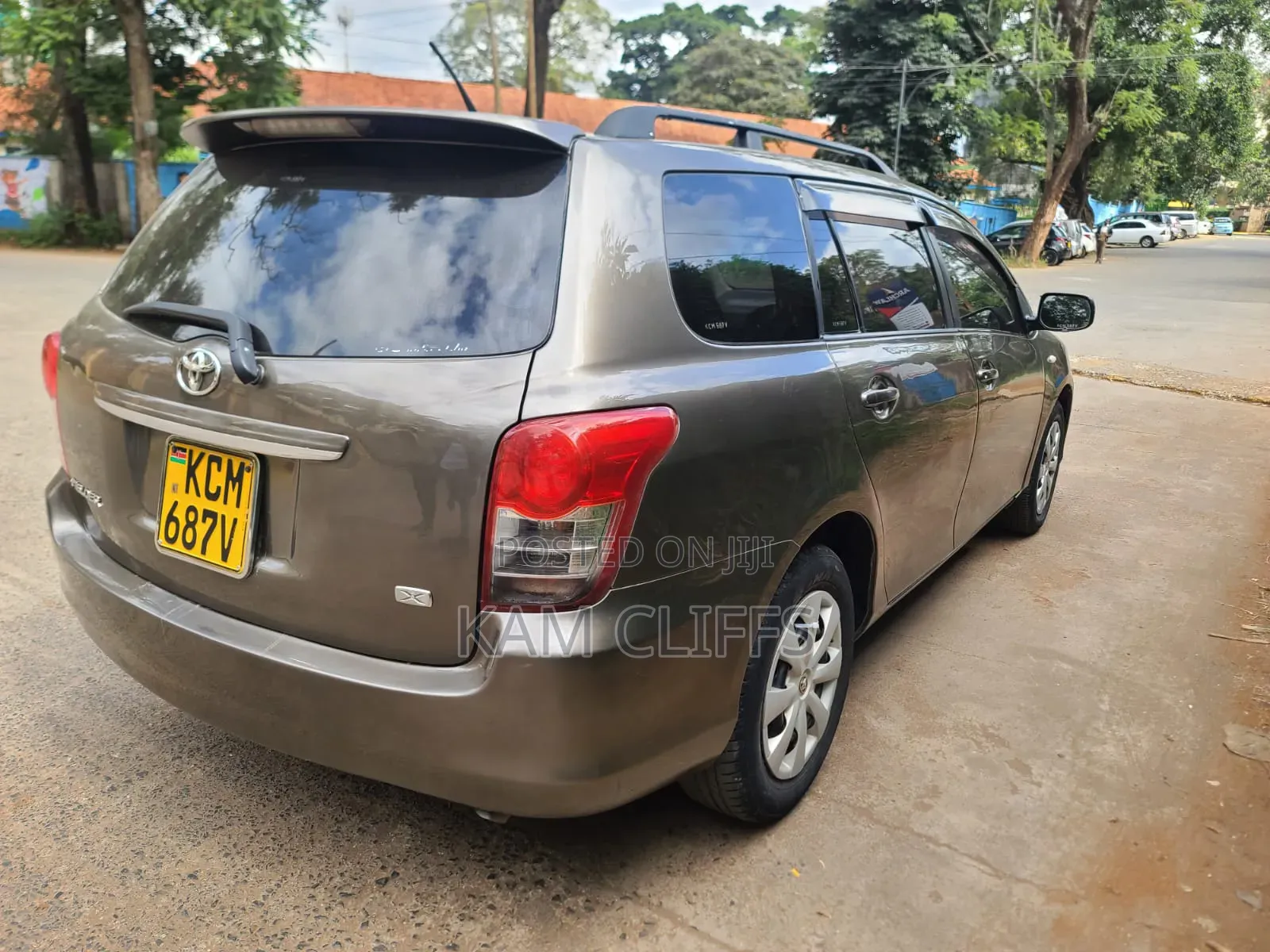 Toyota Corolla Fielder 2009 Gray