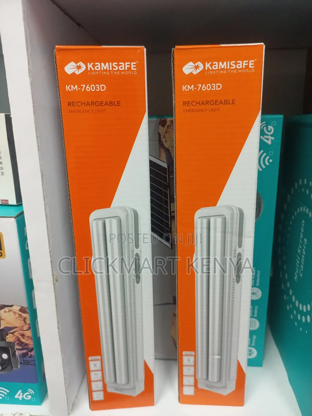 Rechargeable Led Emergency Light Dual Tube Lantern