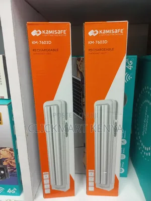 Kamisafe 3000mah Rechargeable Led Emergency Light Dual Tube Lantern