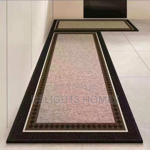 Rubber Bottom Anti-Slip Kitchen Mats_car