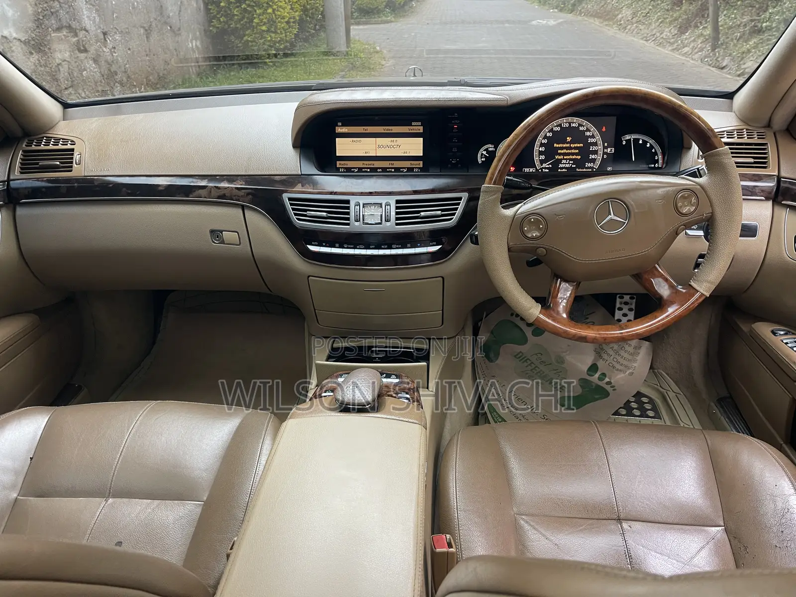 Mercedes-Benz S-Class 2007 Black