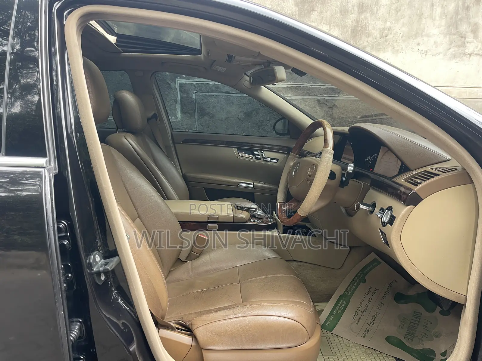 Mercedes-Benz S-Class 2007 Black