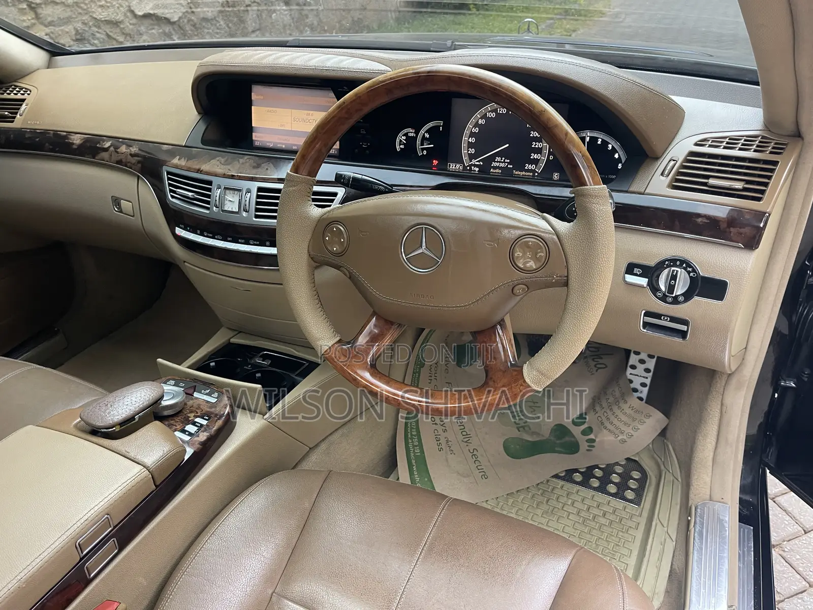 Mercedes-Benz S-Class 2007 Black