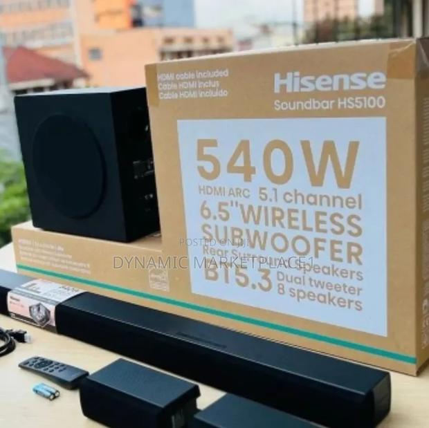 Hisense Soundbar 540w Hs5100