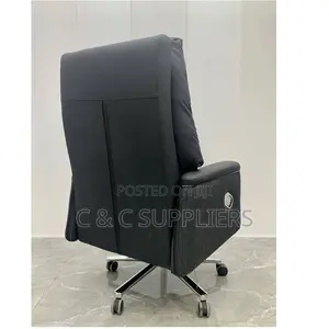 Office Leather Chair With Footrest