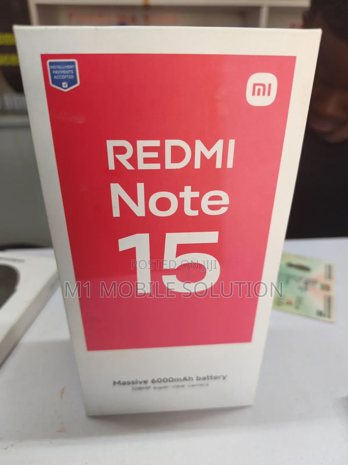 New Xiaomi Redmi Note 15 128 GB Red