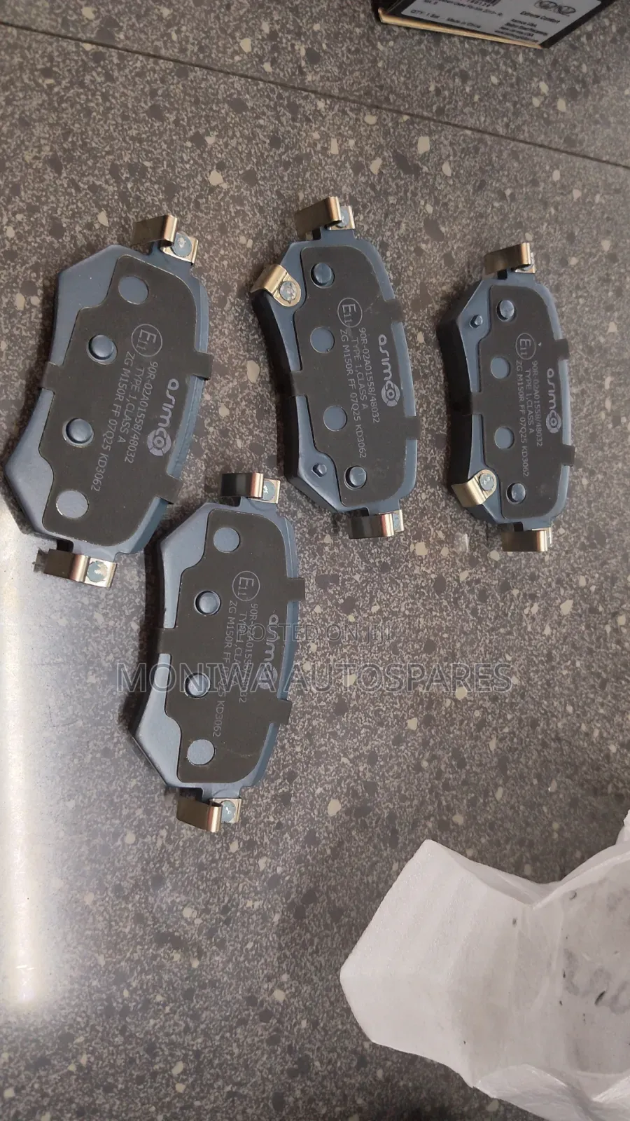 Rear Brake Pads Mazda Atenza